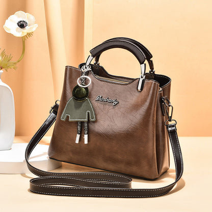 Simple Retro Small Handbag Women