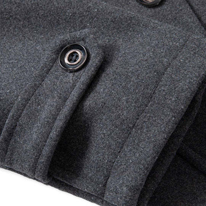 Cold-resistant Plus Cotton Woolen Men's Jacket