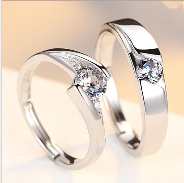 Men and Women Marriage Rings 925 Silver