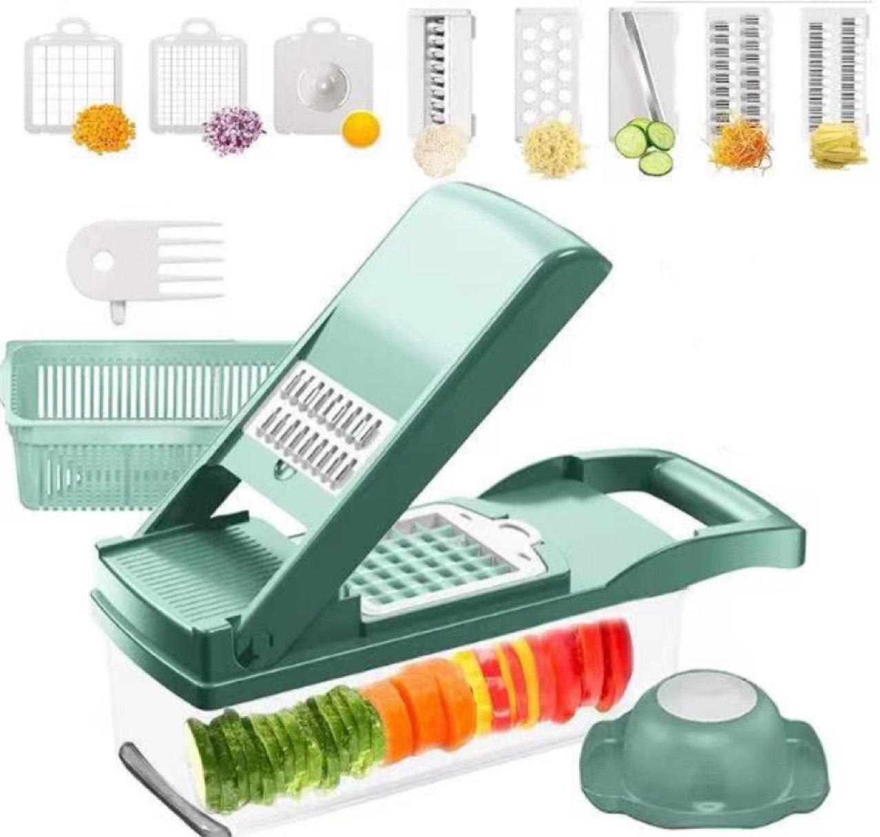 12 In 1 Manual Vegetable Chopper Onion Cutter Vegetable Slicer