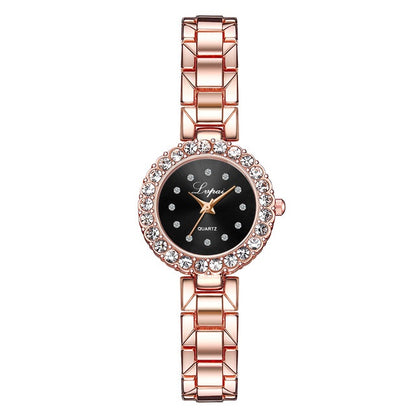 Watches-Set Bangle Clock Bracelet Wrist-Watch Ladies Brand Luxury