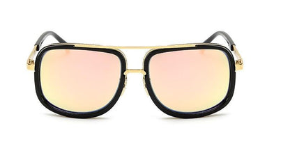 Flat Top Hot Square Sunglasses Men Women Luxury