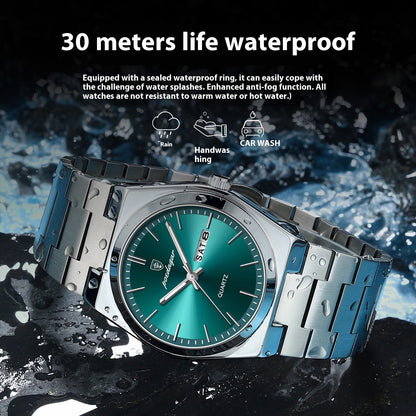 Ultra-thin Men's Watch Waterproof Luminous Quartz Watch