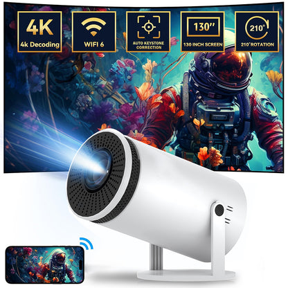 Home HD Projector Bluetooth Portable Mini 4K