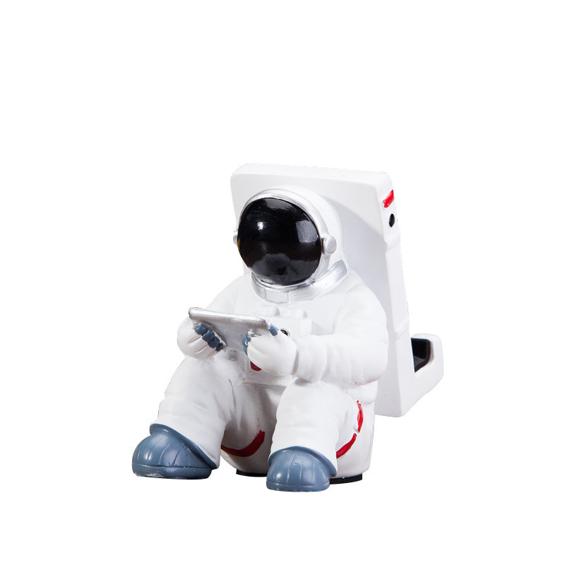 Simple Astronaut Mobile Phone Stand Student Desktop Holder