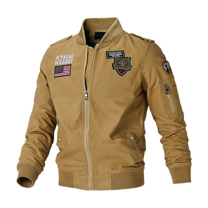 Men's flight jacket baseball Uniforms