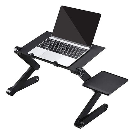 Laptop Table Stand With Adjustable Folding Ergonomic Design Stand Notebook Desk  For Ultrabook, Netbook Or Tablet With Mouse Pad