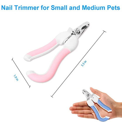 Pet Nail Clipper Stainless Steel Dog Cat