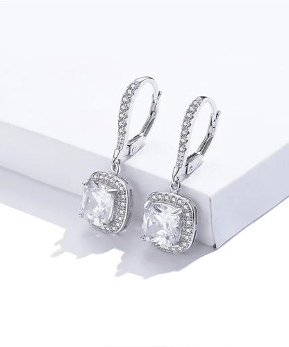 Women Earrings 925 Sterling Silver 14K Gold Plated Jewelry