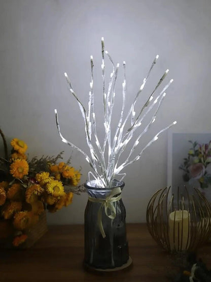 Christmas Decoration 1 PC White Birch Branch Light LED Battery Operated