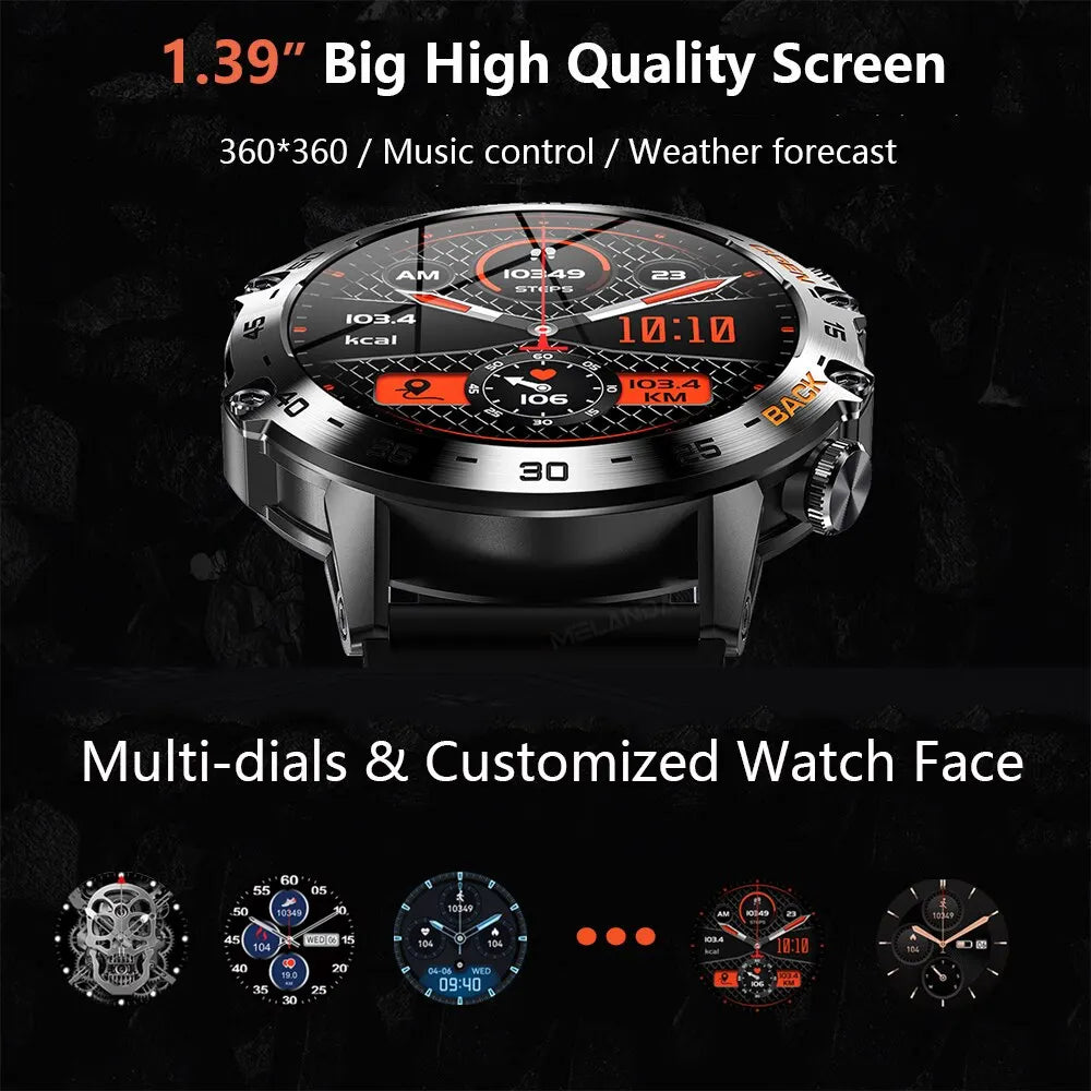 Smart Watch Men Sports Fitness Tracker Watches Waterproof