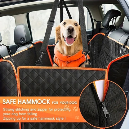 Car seat Cover Waterproof, Scratch-Resistant Dog Hammock Cover!