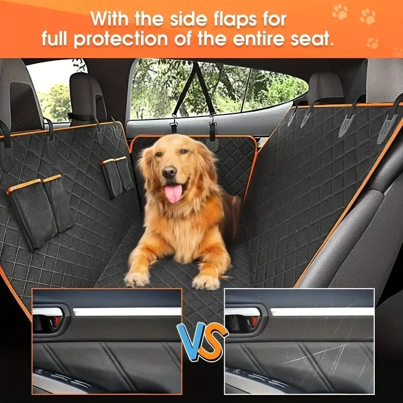 Car seat Cover Waterproof, Scratch-Resistant Dog Hammock Cover!