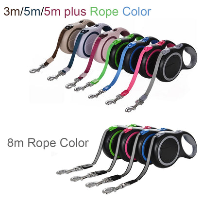 3m 5m 8m 50kg Dog Leash Retractable Roulette