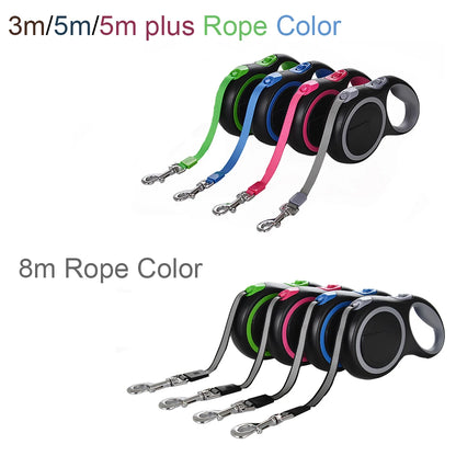 3m 5m 8m 50kg Dog Leash Retractable Roulette