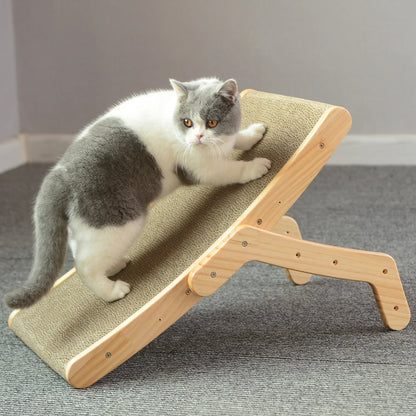 Wooden Cat Scratcher Cat Scratch Board Bed 3 In 1 Pad Vertical Pet Cat