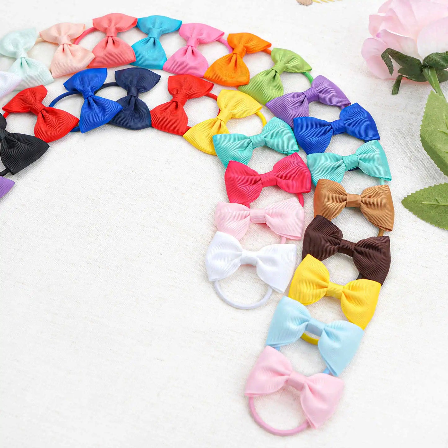 10/20PCS Baby Girls Hair Bows Tie 2.75"