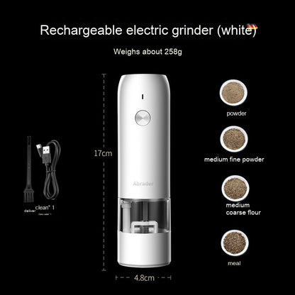 Rechargeable Electric Pepper And Salt Grinder Set