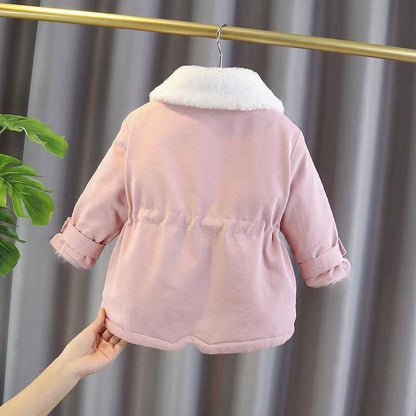 Baby Girl Winter Clothes Cotton-padded Coat Jacket